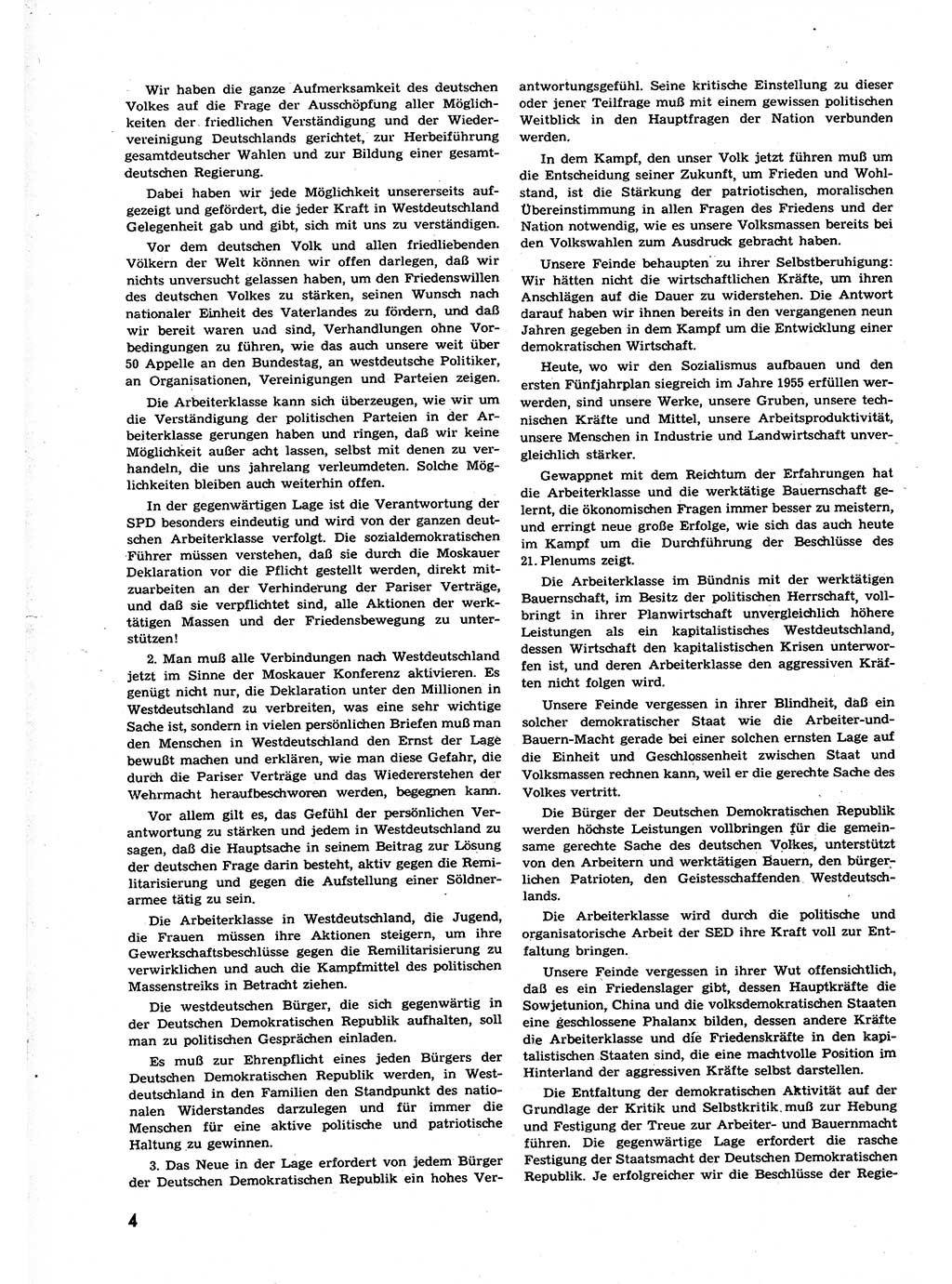 Neuer Weg (NW), Organ des Zentralkomitees (ZK) der SED (Sozialistische Einheitspartei Deutschlands) für alle Parteiarbeiter, 9. Jahrgang [Deutsche Demokratische Republik (DDR)] 1954, Heft 23/4 (NW ZK SED DDR 1954, H. 23/4)