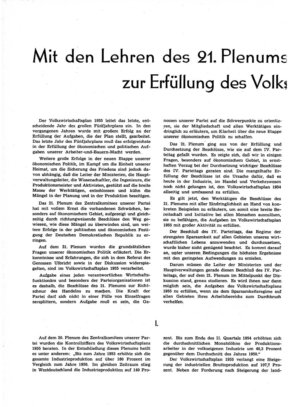 Neuer Weg (NW), Organ des Zentralkomitees (ZK) der SED (Sozialistische Einheitspartei Deutschlands) fÃ¼r alle Parteiarbeiter, 9. Jahrgang [Deutsche Demokratische Republik (DDR)] 1954, Heft 24 (NW ZK SED DDR 1954, H. 24)