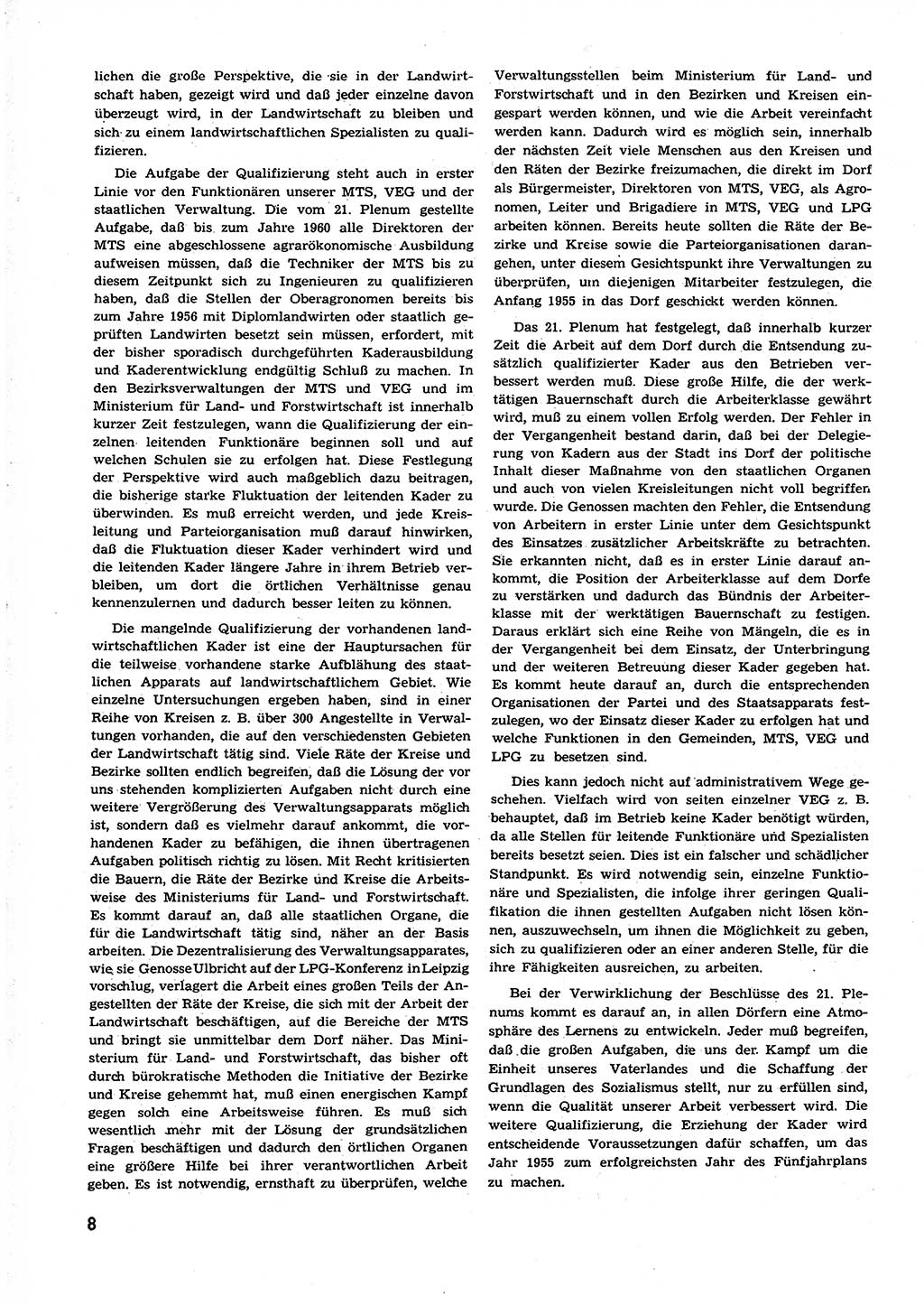 Neuer Weg (NW), Organ des Zentralkomitees (ZK) der SED (Sozialistische Einheitspartei Deutschlands) für alle Parteiarbeiter, 9. Jahrgang [Deutsche Demokratische Republik (DDR)] 1954, Heft 24/8 (NW ZK SED DDR 1954, H. 24/8)