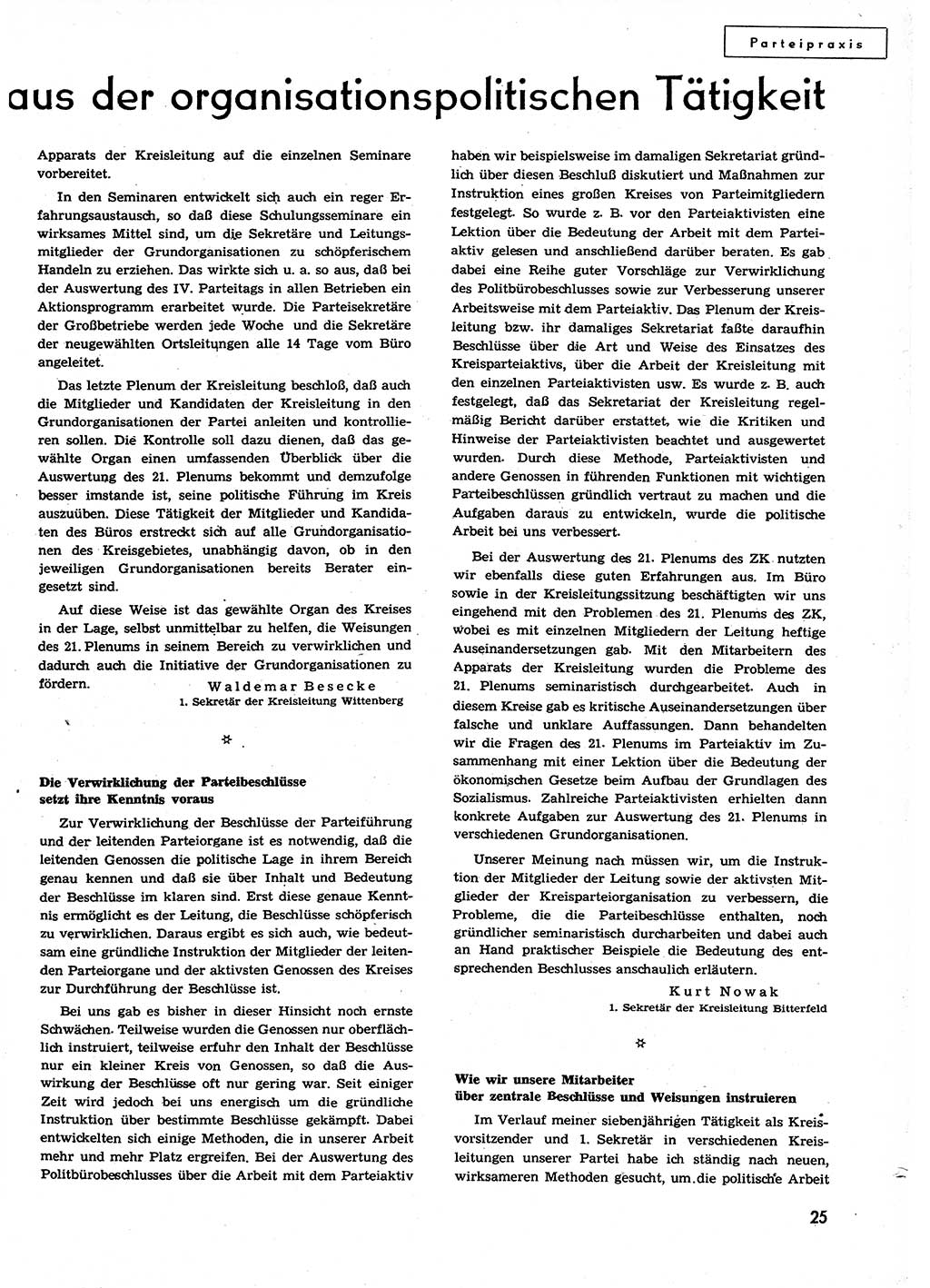 Neuer Weg (NW), Organ des Zentralkomitees (ZK) der SED (Sozialistische Einheitspartei Deutschlands) für alle Parteiarbeiter, 9. Jahrgang [Deutsche Demokratische Republik (DDR)] 1954, Heft 24/25 (NW ZK SED DDR 1954, H. 24/25)