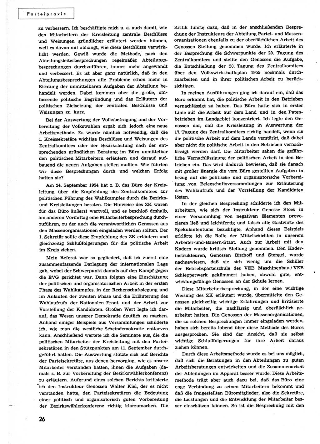 Neuer Weg (NW), Organ des Zentralkomitees (ZK) der SED (Sozialistische Einheitspartei Deutschlands) für alle Parteiarbeiter, 9. Jahrgang [Deutsche Demokratische Republik (DDR)] 1954, Heft 24/26 (NW ZK SED DDR 1954, H. 24/26)