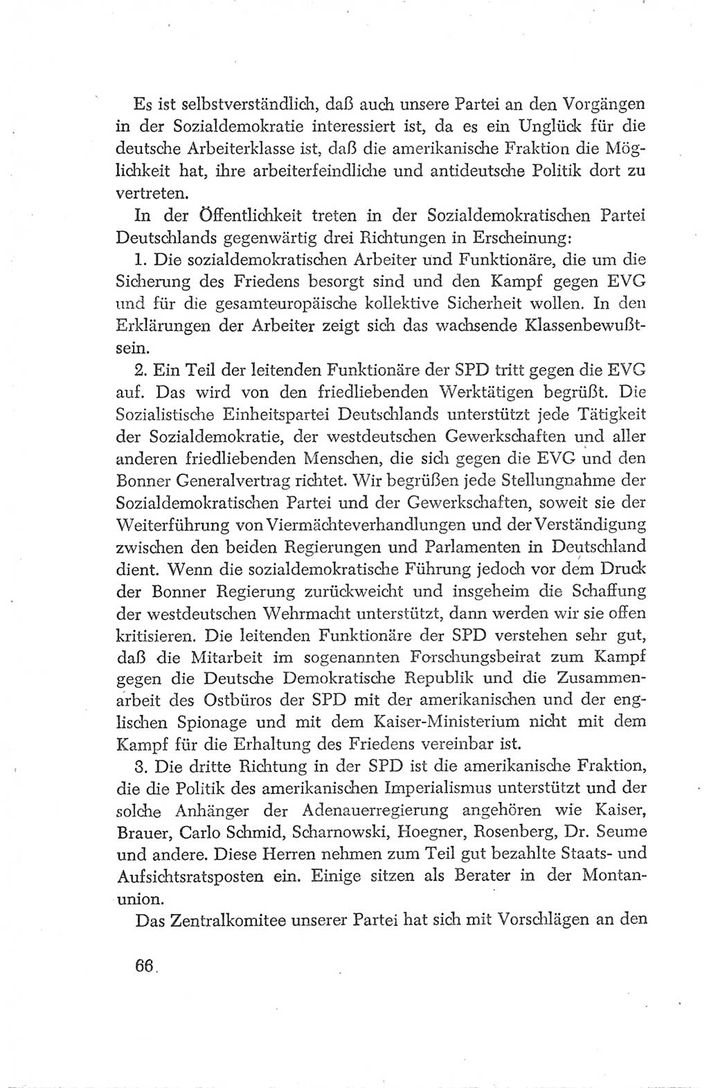 Protokoll der Verhandlungen des Ⅳ. Parteitages der Sozialistischen Einheitspartei Deutschlands (SED) [Deutsche Demokratische Republik (DDR)] 1954, Seite 66