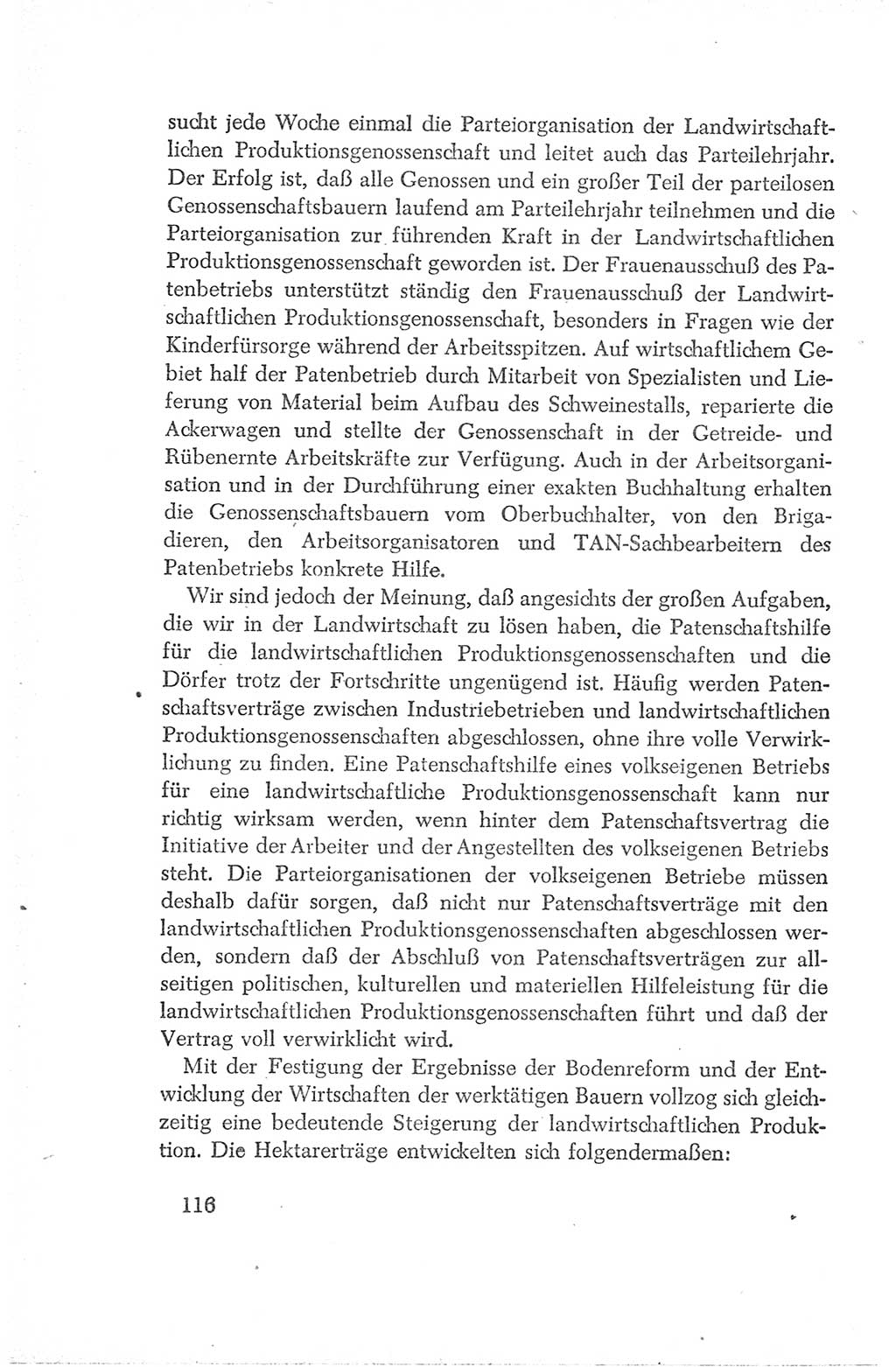 Protokoll der Verhandlungen des Ⅳ. Parteitages der Sozialistischen Einheitspartei Deutschlands (SED) [Deutsche Demokratische Republik (DDR)] 1954, Seite 116