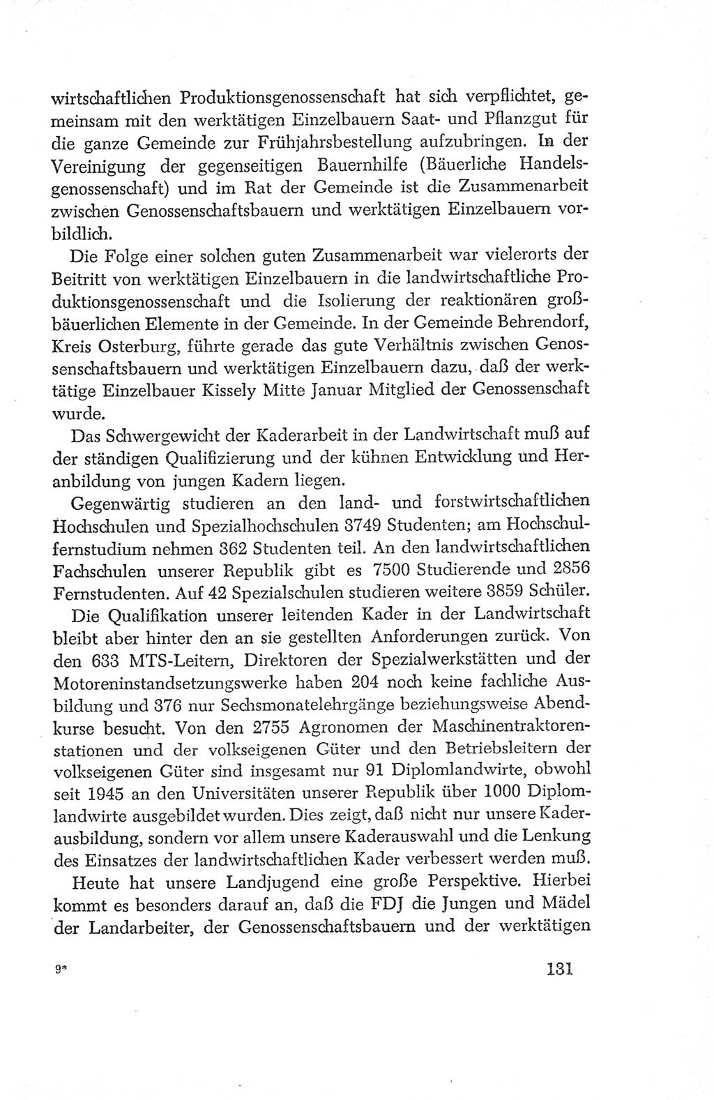 Protokoll der Verhandlungen des Ⅳ. Parteitages der Sozialistischen Einheitspartei Deutschlands (SED) [Deutsche Demokratische Republik (DDR)] 1954, Seite 131