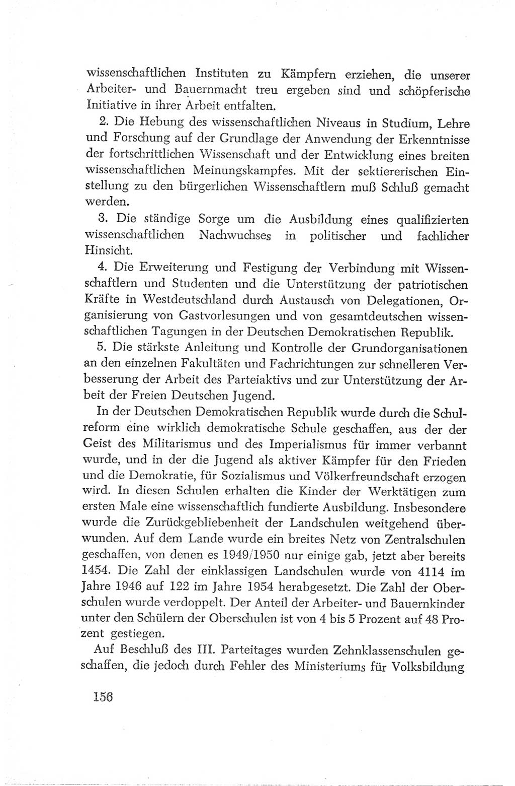 Protokoll der Verhandlungen des Ⅳ. Parteitages der Sozialistischen Einheitspartei Deutschlands (SED) [Deutsche Demokratische Republik (DDR)] 1954, Seite 156