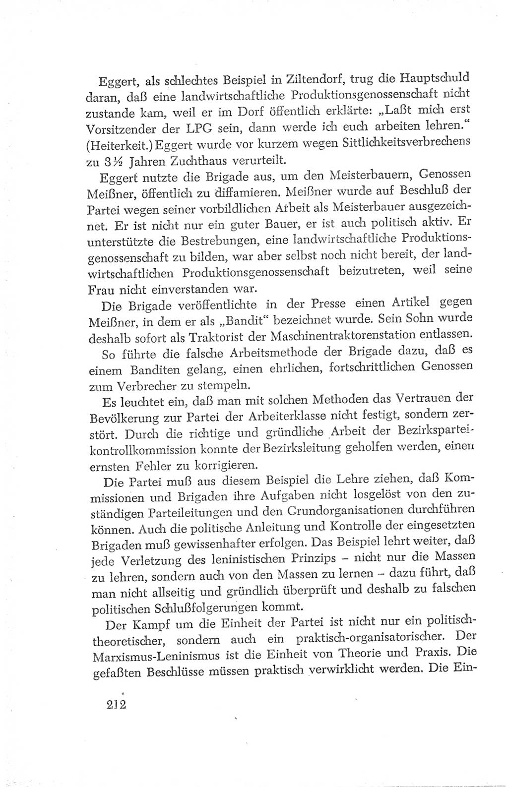 Protokoll der Verhandlungen des Ⅳ. Parteitages der Sozialistischen Einheitspartei Deutschlands (SED) [Deutsche Demokratische Republik (DDR)] 1954, Seite 212