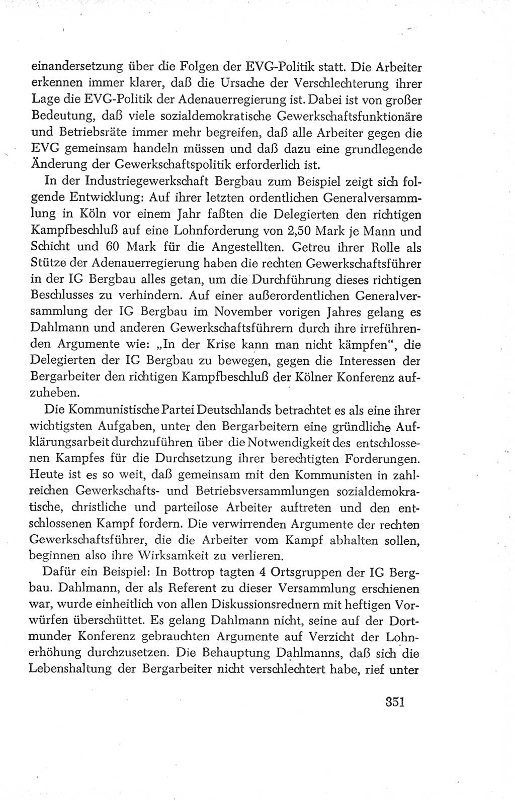 Protokoll der Verhandlungen des Ⅳ. Parteitages der Sozialistischen Einheitspartei Deutschlands (SED) [Deutsche Demokratische Republik (DDR)] 1954, Seite 351