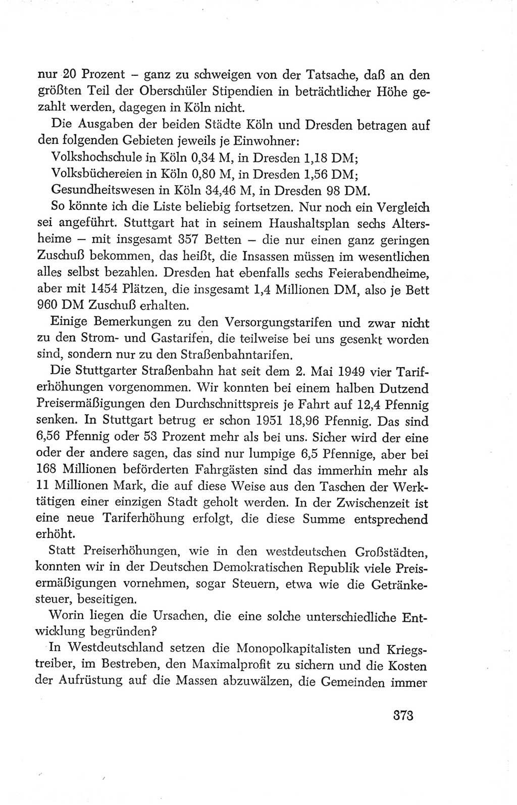 Protokoll der Verhandlungen des Ⅳ. Parteitages der Sozialistischen Einheitspartei Deutschlands (SED) [Deutsche Demokratische Republik (DDR)] 1954, Seite 373