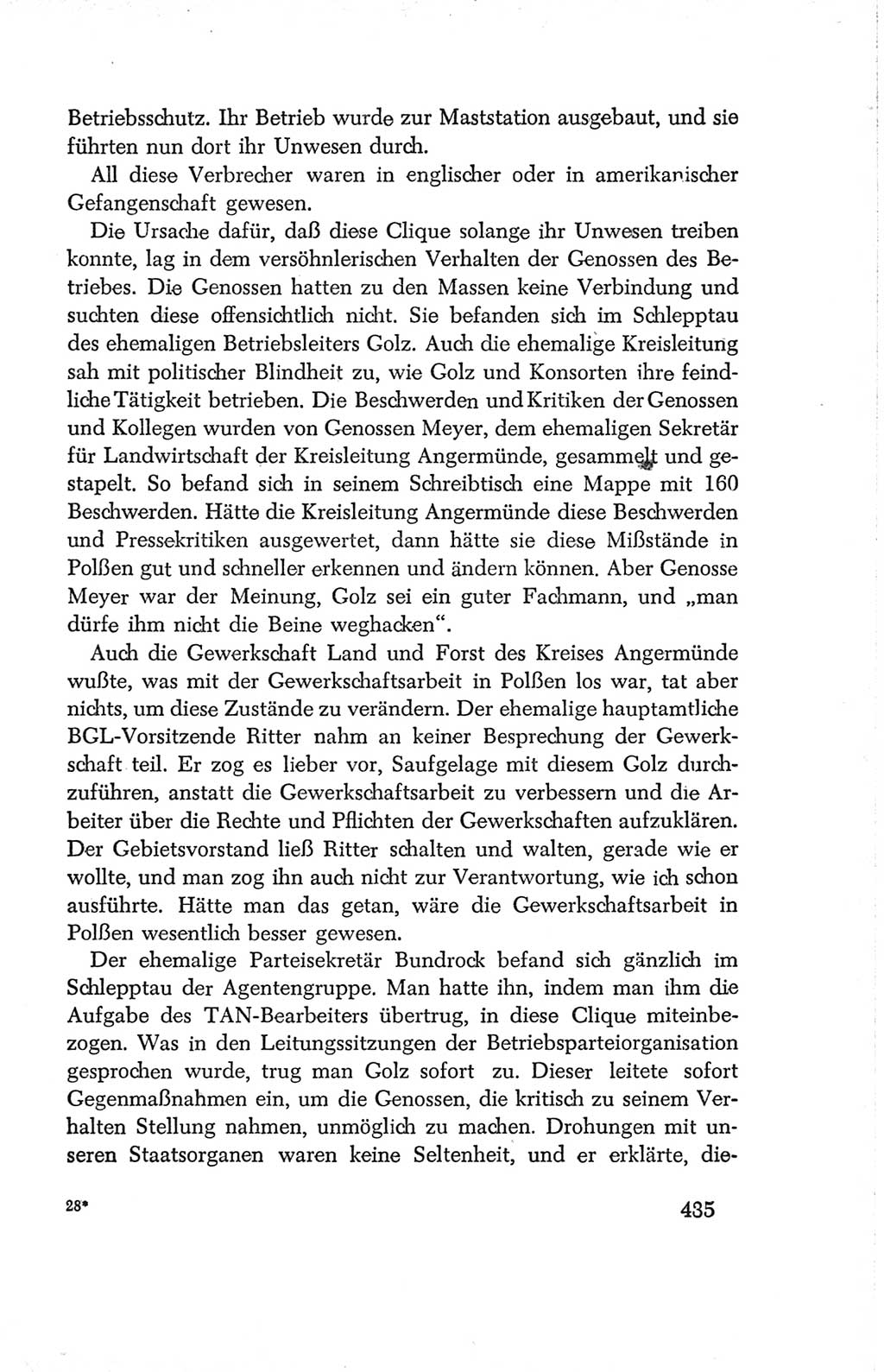 Protokoll der Verhandlungen des Ⅳ. Parteitages der Sozialistischen Einheitspartei Deutschlands (SED) [Deutsche Demokratische Republik (DDR)] 1954, Seite 435