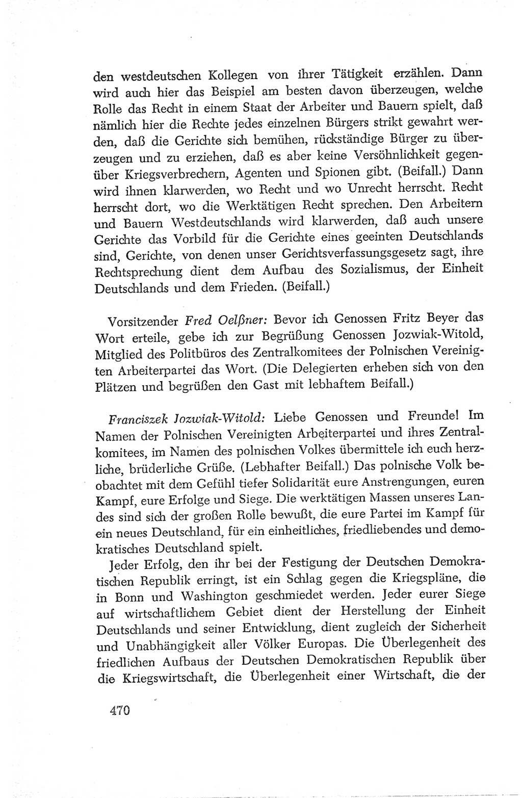 Protokoll der Verhandlungen des Ⅳ. Parteitages der Sozialistischen Einheitspartei Deutschlands (SED) [Deutsche Demokratische Republik (DDR)] 1954, Seite 470