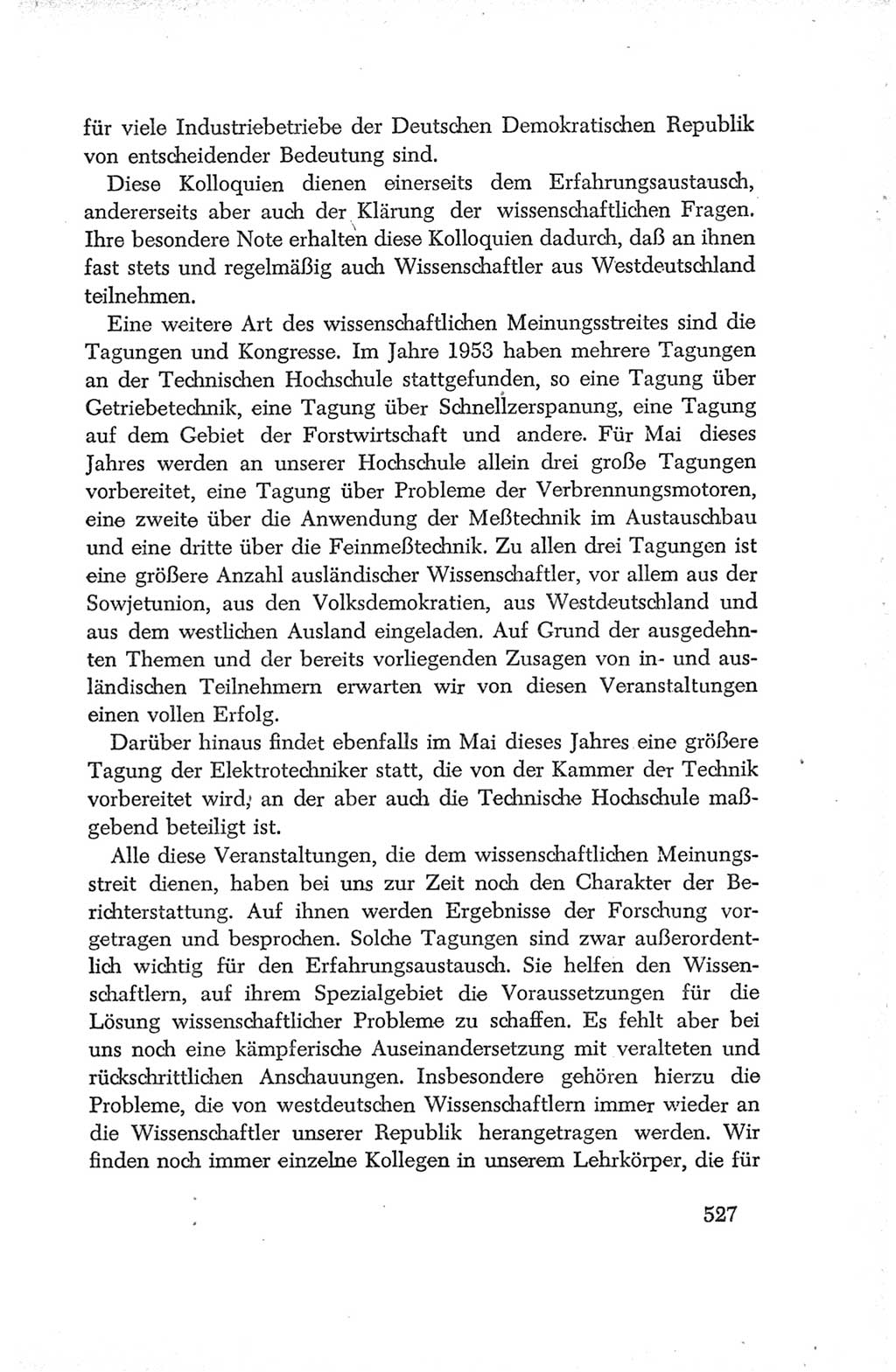 Protokoll der Verhandlungen des Ⅳ. Parteitages der Sozialistischen Einheitspartei Deutschlands (SED) [Deutsche Demokratische Republik (DDR)] 1954, Seite 527