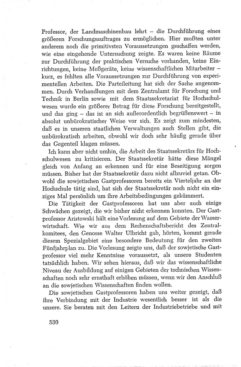 Protokoll der Verhandlungen des Ⅳ. Parteitages der Sozialistischen Einheitspartei Deutschlands (SED) [Deutsche Demokratische Republik (DDR)] 1954, Seite 530