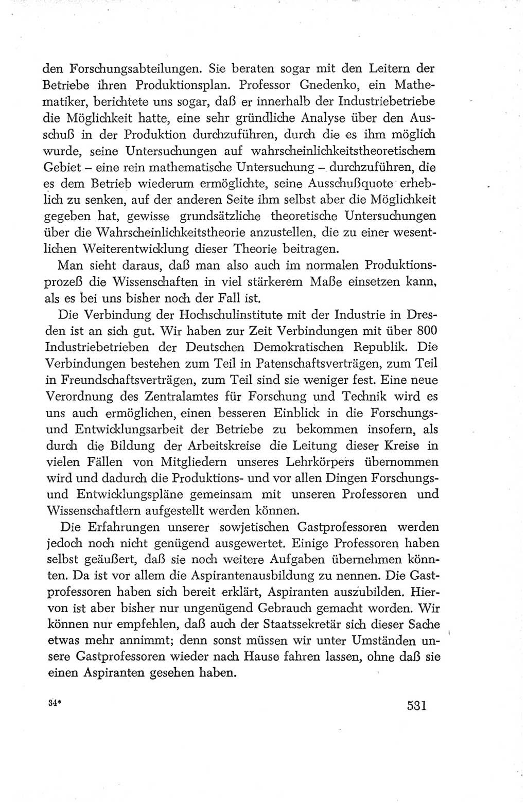 Protokoll der Verhandlungen des Ⅳ. Parteitages der Sozialistischen Einheitspartei Deutschlands (SED) [Deutsche Demokratische Republik (DDR)] 1954, Seite 531