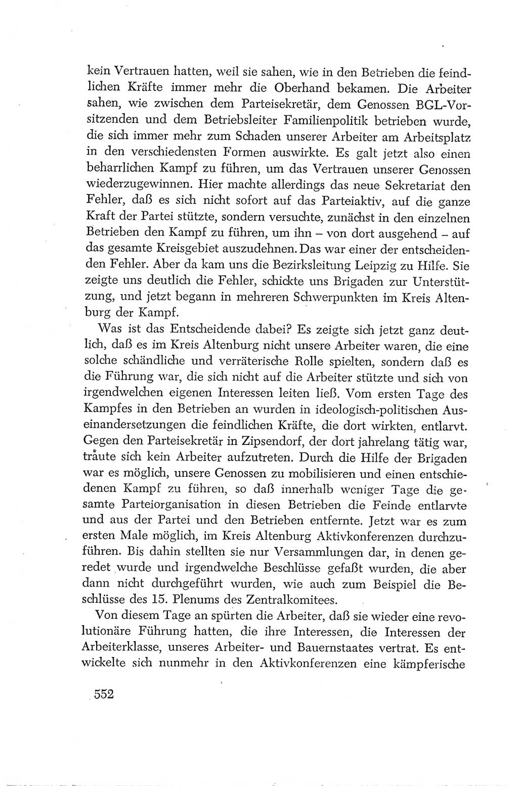 Protokoll der Verhandlungen des Ⅳ. Parteitages der Sozialistischen Einheitspartei Deutschlands (SED) [Deutsche Demokratische Republik (DDR)] 1954, Seite 552