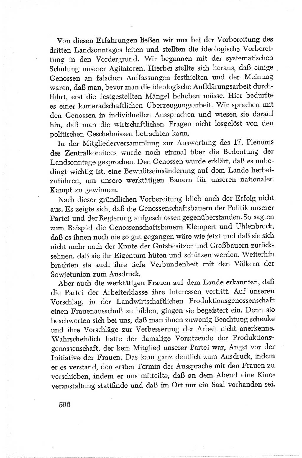 Protokoll der Verhandlungen des Ⅳ. Parteitages der Sozialistischen Einheitspartei Deutschlands (SED) [Deutsche Demokratische Republik (DDR)] 1954, Seite 596