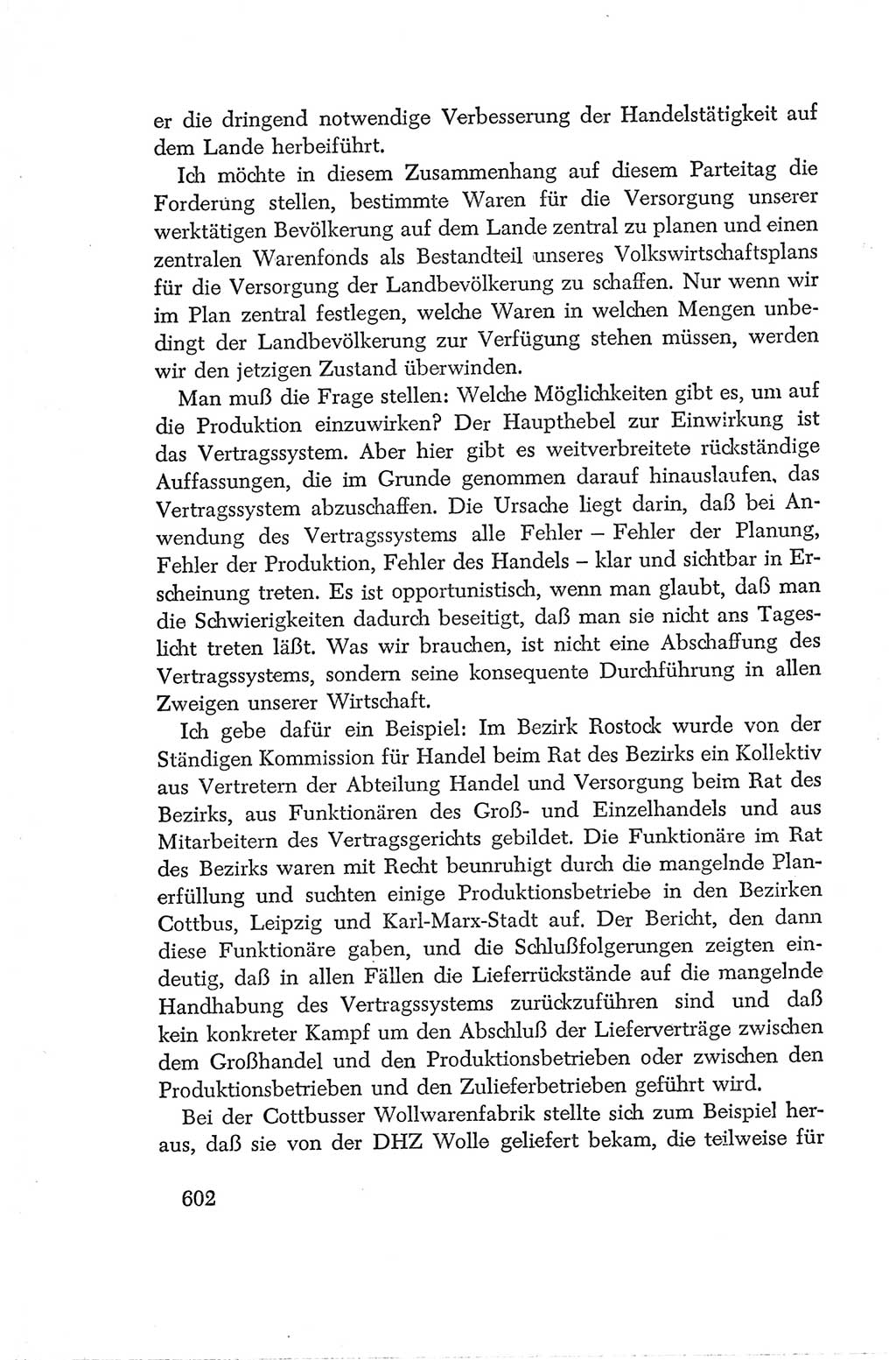 Protokoll der Verhandlungen des Ⅳ. Parteitages der Sozialistischen Einheitspartei Deutschlands (SED) [Deutsche Demokratische Republik (DDR)] 1954, Seite 602