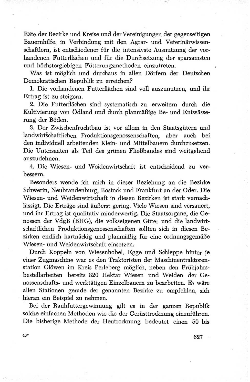 Protokoll der Verhandlungen des Ⅳ. Parteitages der Sozialistischen Einheitspartei Deutschlands (SED) [Deutsche Demokratische Republik (DDR)] 1954, Seite 627