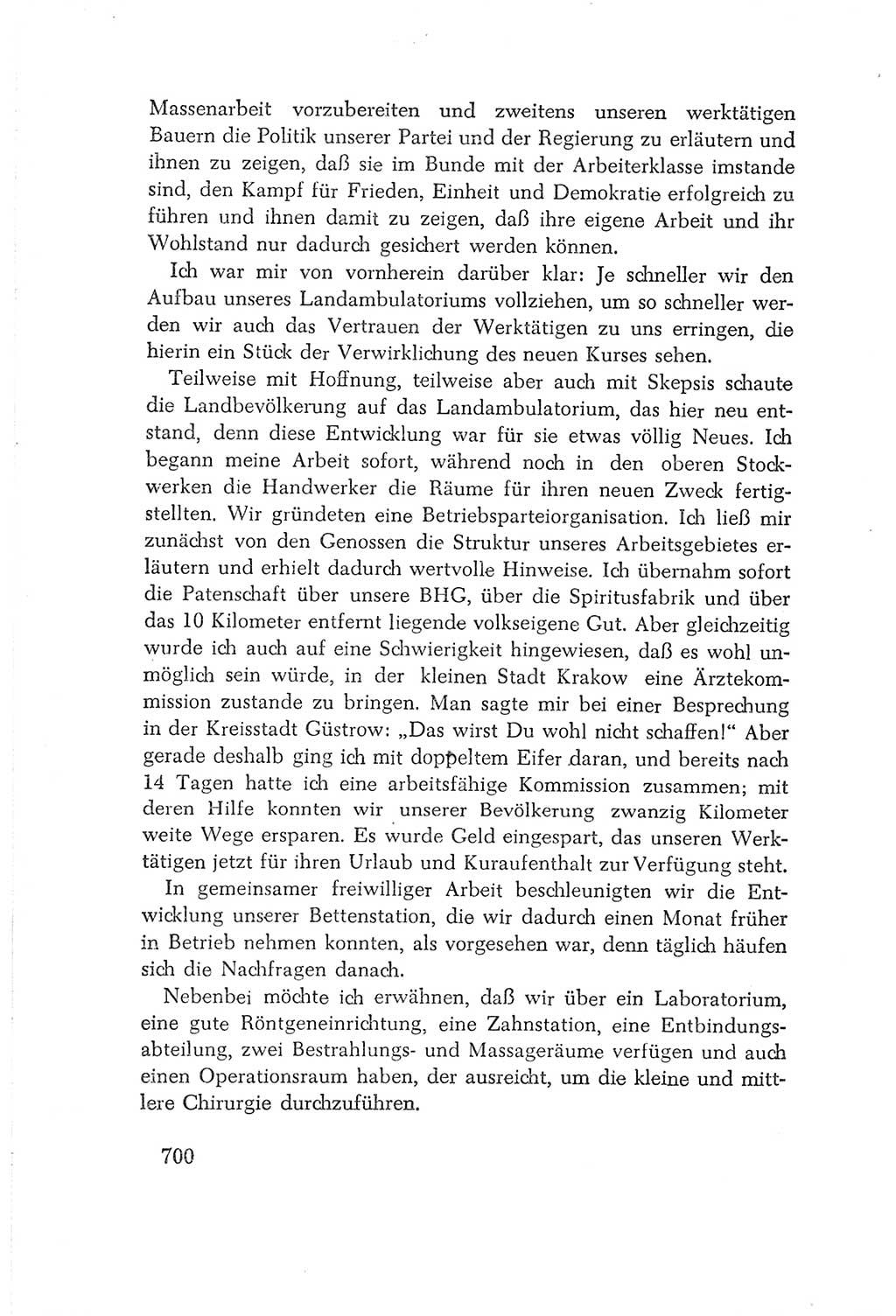 Protokoll der Verhandlungen des Ⅳ. Parteitages der Sozialistischen Einheitspartei Deutschlands (SED) [Deutsche Demokratische Republik (DDR)] 1954, Seite 700