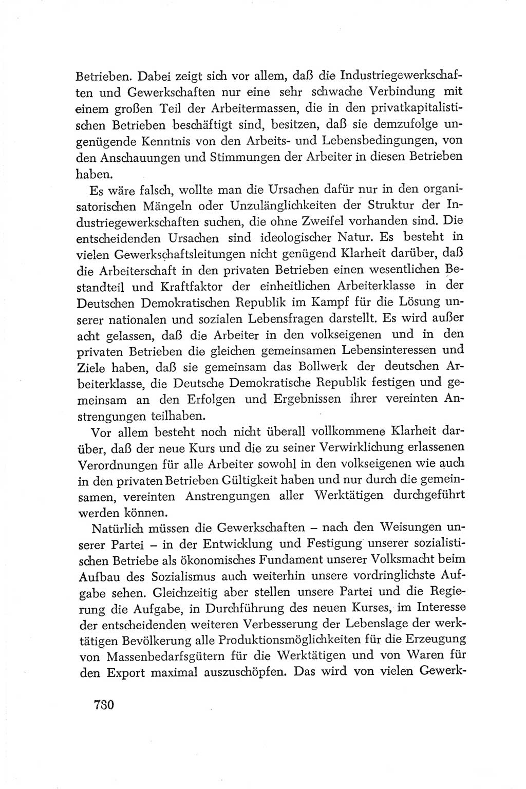 Protokoll der Verhandlungen des Ⅳ. Parteitages der Sozialistischen Einheitspartei Deutschlands (SED) [Deutsche Demokratische Republik (DDR)] 1954, Seite 730