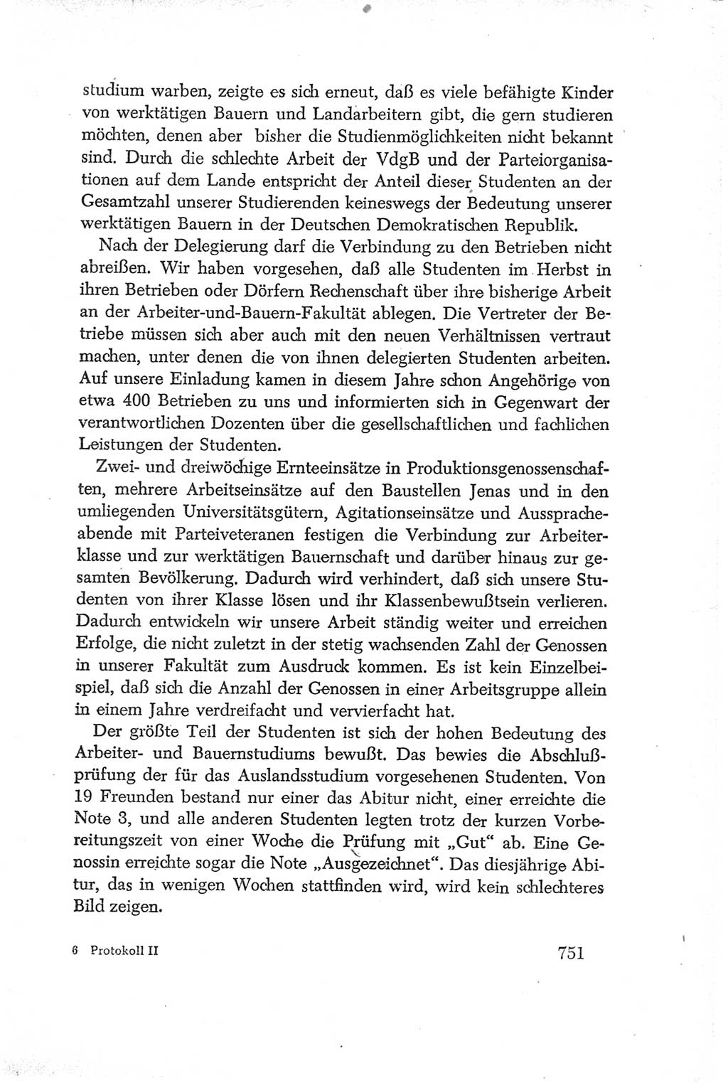 Protokoll der Verhandlungen des Ⅳ. Parteitages der Sozialistischen Einheitspartei Deutschlands (SED) [Deutsche Demokratische Republik (DDR)] 1954, Seite 751