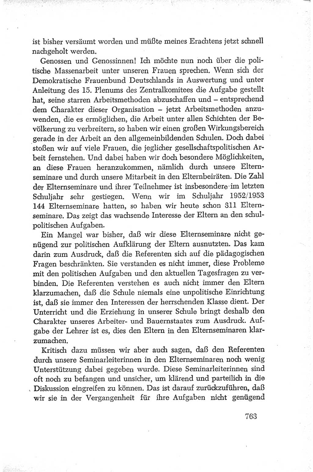 Protokoll der Verhandlungen des Ⅳ. Parteitages der Sozialistischen Einheitspartei Deutschlands (SED) [Deutsche Demokratische Republik (DDR)] 1954, Seite 763