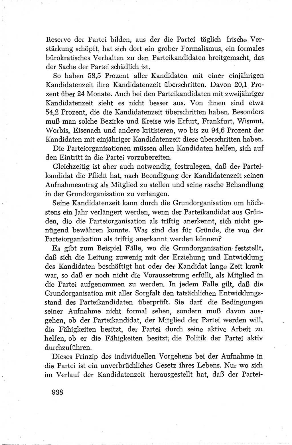 Protokoll der Verhandlungen des Ⅳ. Parteitages der Sozialistischen Einheitspartei Deutschlands (SED) [Deutsche Demokratische Republik (DDR)] 1954, Seite 938