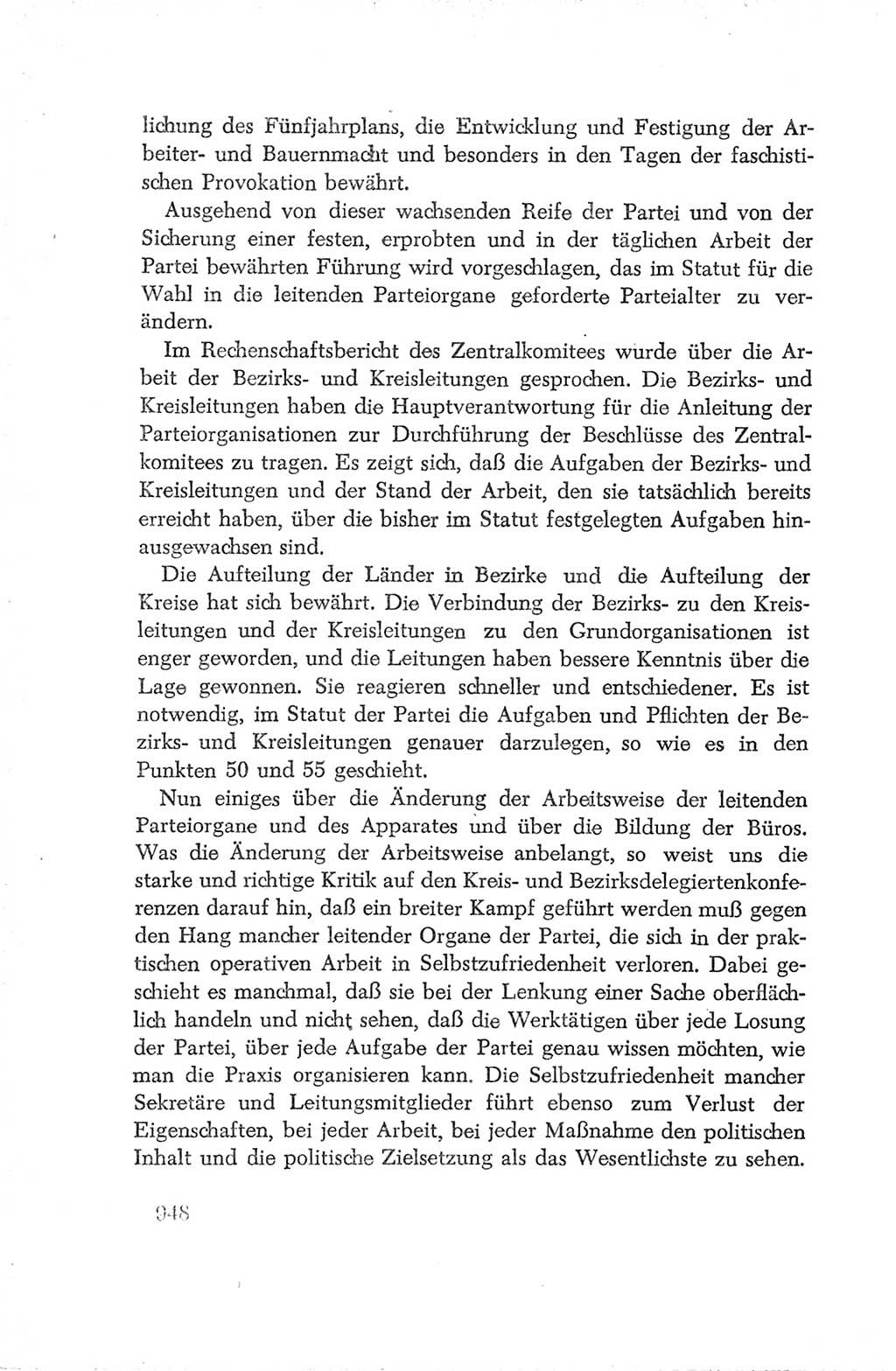 Protokoll der Verhandlungen des Ⅳ. Parteitages der Sozialistischen Einheitspartei Deutschlands (SED) [Deutsche Demokratische Republik (DDR)] 1954, Seite 948
