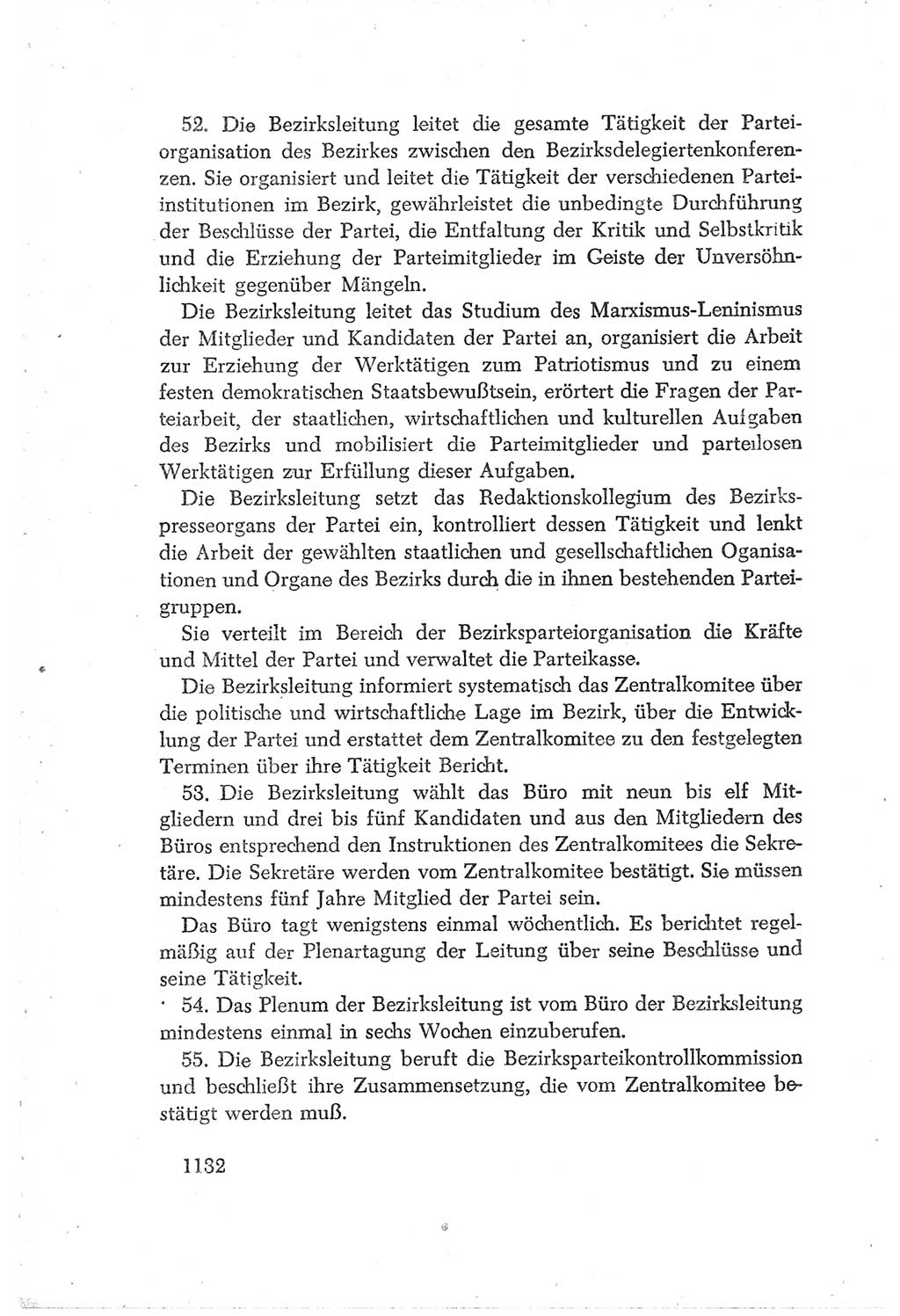 Protokoll der Verhandlungen des Ⅳ. Parteitages der Sozialistischen Einheitspartei Deutschlands (SED) [Deutsche Demokratische Republik (DDR)] 1954, Seite 1132