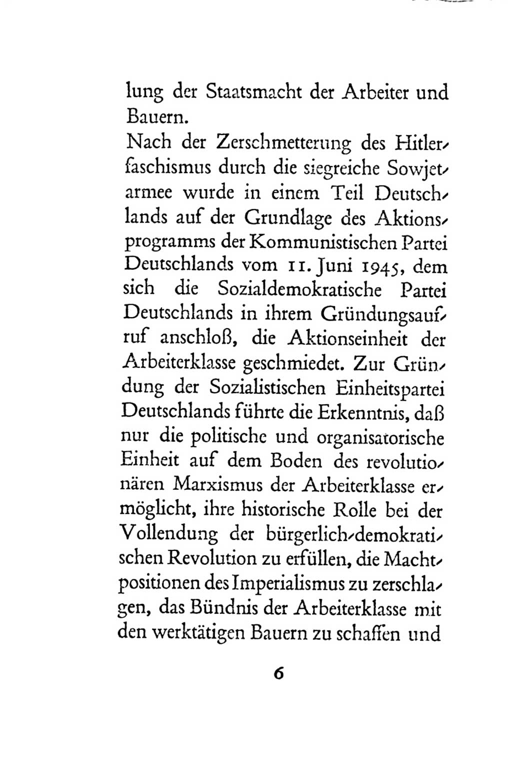 Statut der Sozialistischen Einheitspartei Deutschlands (SED) 1954, Seite 6