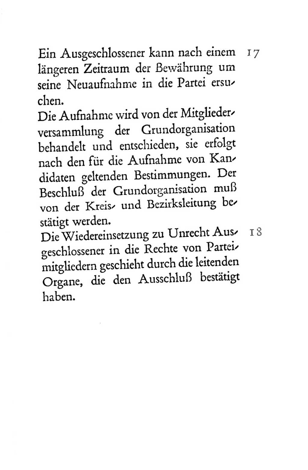 Statut der Sozialistischen Einheitspartei Deutschlands (SED) 1954, Seite 29
