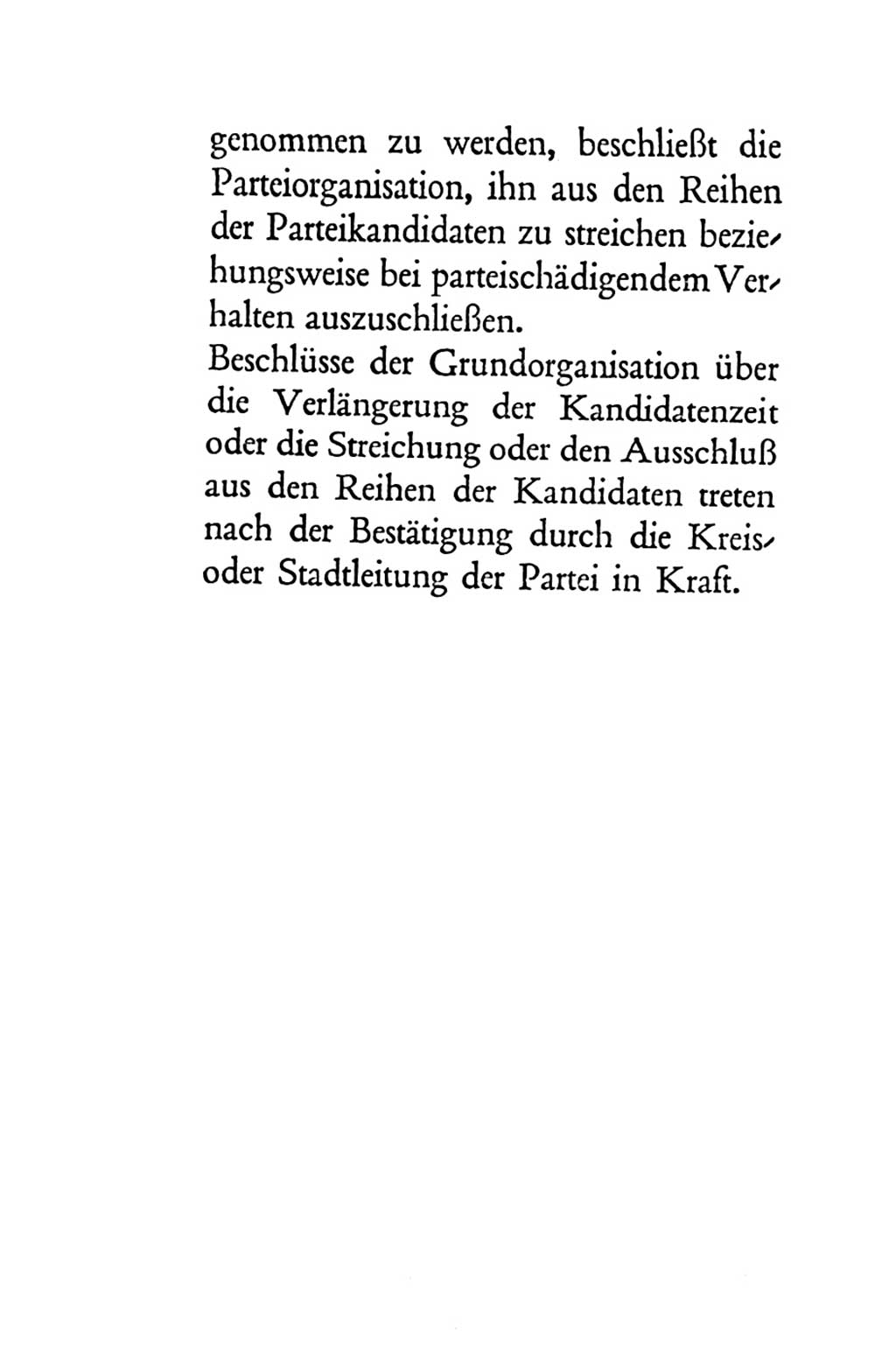 Statut der Sozialistischen Einheitspartei Deutschlands (SED) 1954, Seite 34