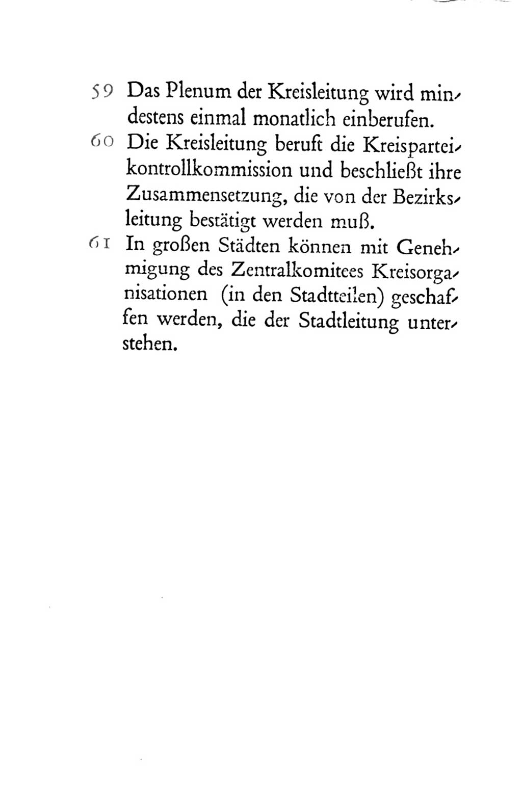 Statut der Sozialistischen Einheitspartei Deutschlands (SED) 1954, Seite 58