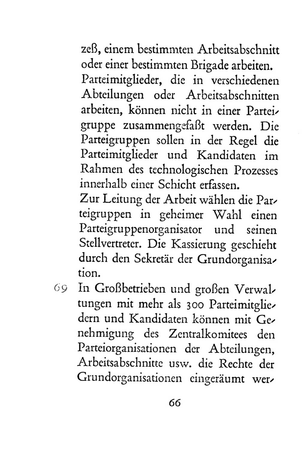 Statut der Sozialistischen Einheitspartei Deutschlands (SED) 1954, Seite 66