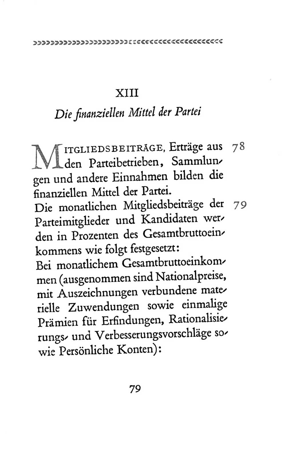 Statut der Sozialistischen Einheitspartei Deutschlands (SED) 1954, Seite 79