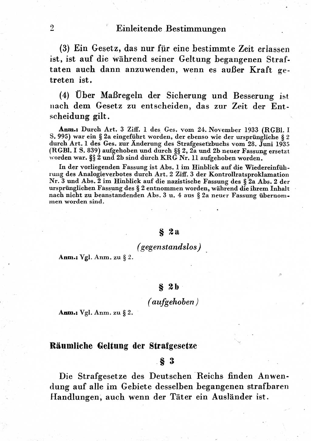 Strafgesetzbuch (StGB) und andere Strafgesetze [Deutsche Demokratische Republik (DDR)] 1954, Seite 2 (StGB Strafges. DDR 1954, S. 2)