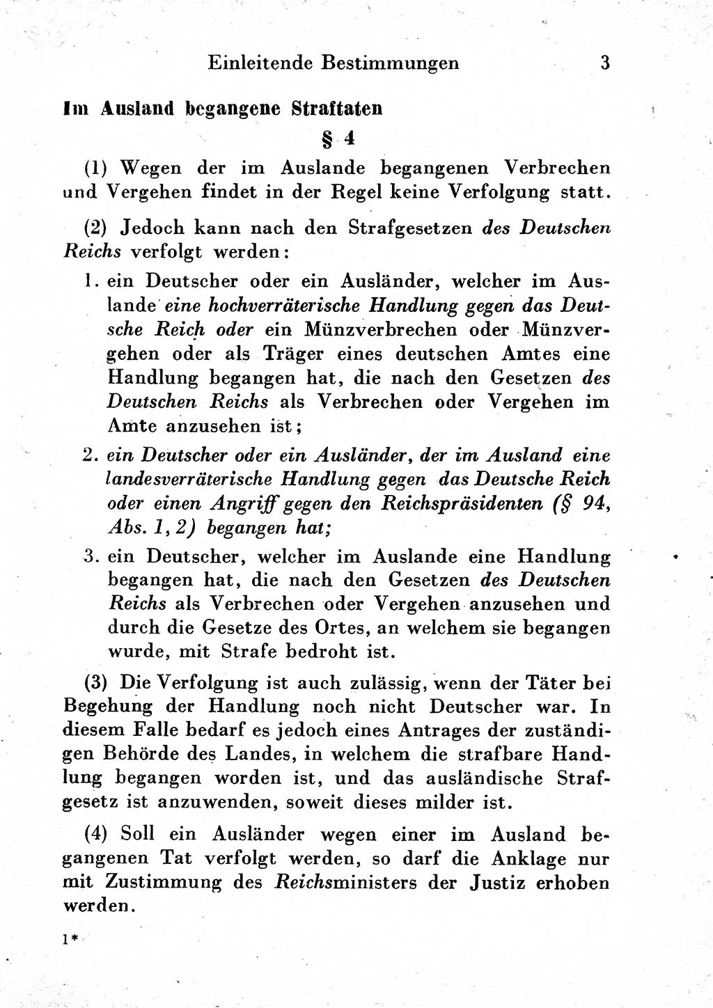 Strafgesetzbuch (StGB) und andere Strafgesetze [Deutsche Demokratische Republik (DDR)] 1954, Seite 3 (StGB Strafges. DDR 1954, S. 3)