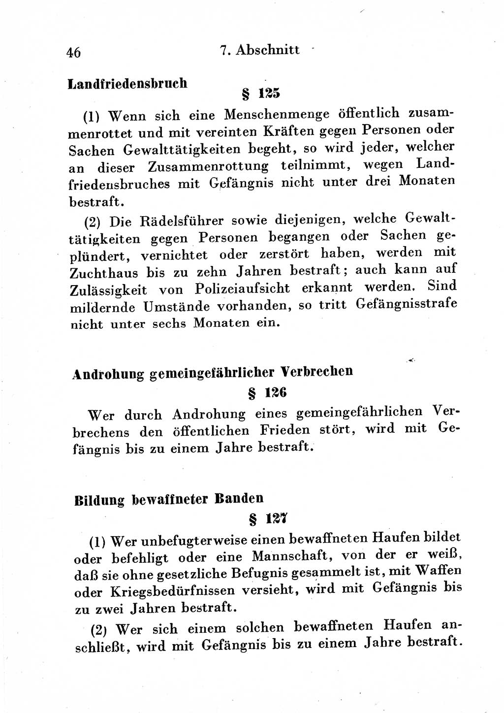 Strafgesetzbuch (StGB) und andere Strafgesetze [Deutsche Demokratische Republik (DDR)] 1954, Seite 46 (StGB Strafges. DDR 1954, S. 46)