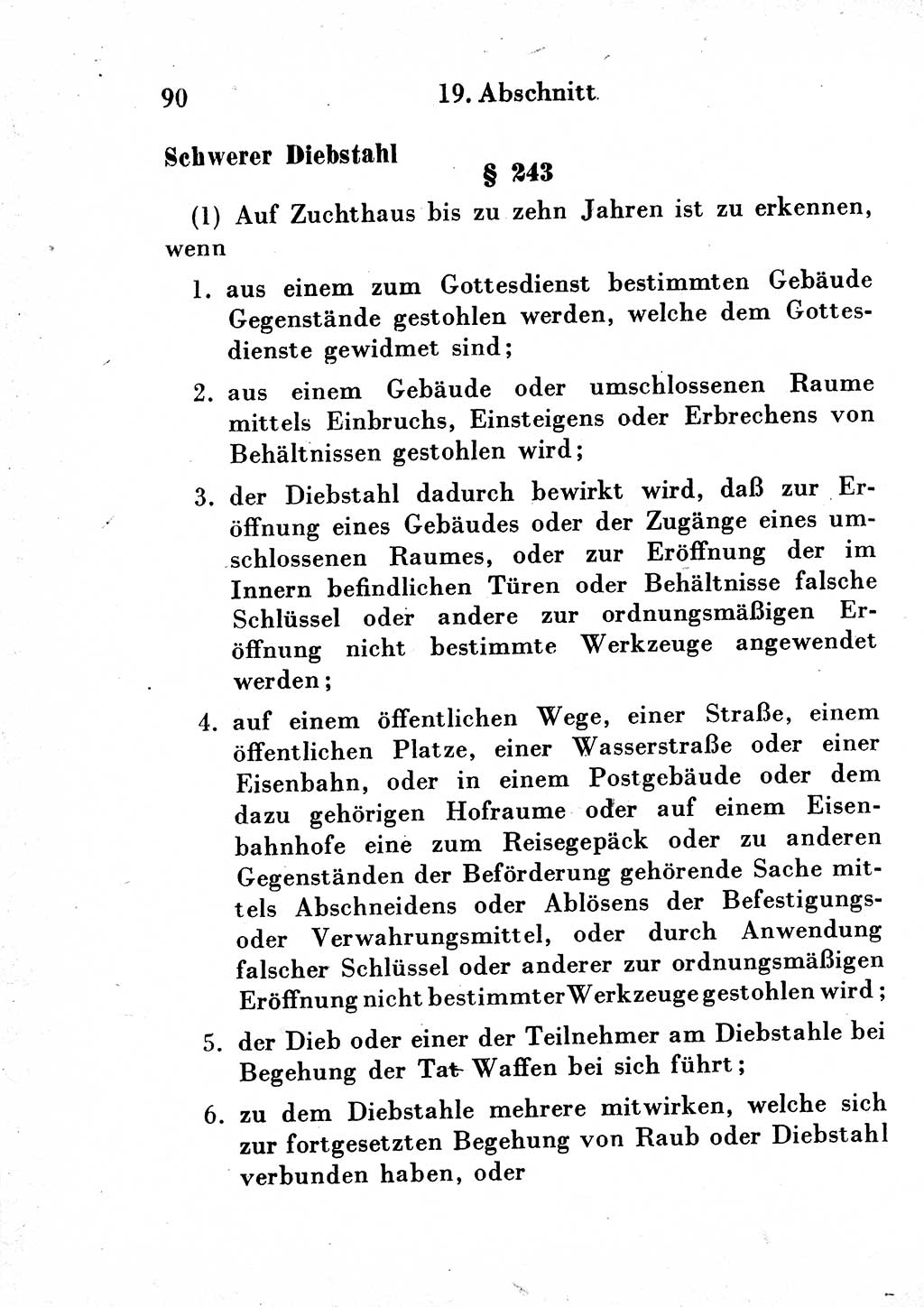 Strafgesetzbuch (StGB) und andere Strafgesetze [Deutsche Demokratische Republik (DDR)] 1954, Seite 90 (StGB Strafges. DDR 1954, S. 90)