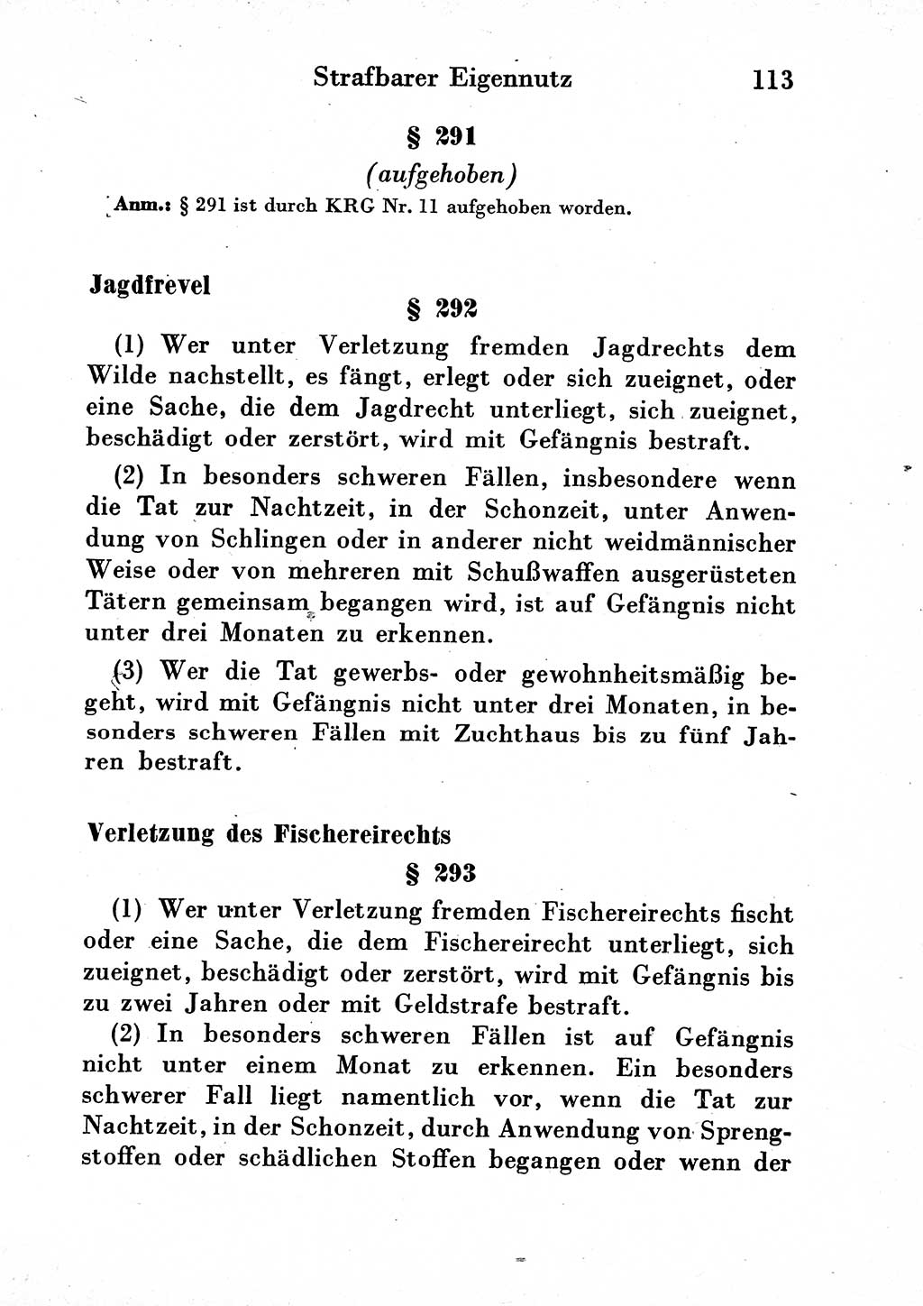 Strafgesetzbuch (StGB) und andere Strafgesetze [Deutsche Demokratische Republik (DDR)] 1954, Seite 113 (StGB Strafges. DDR 1954, S. 113)