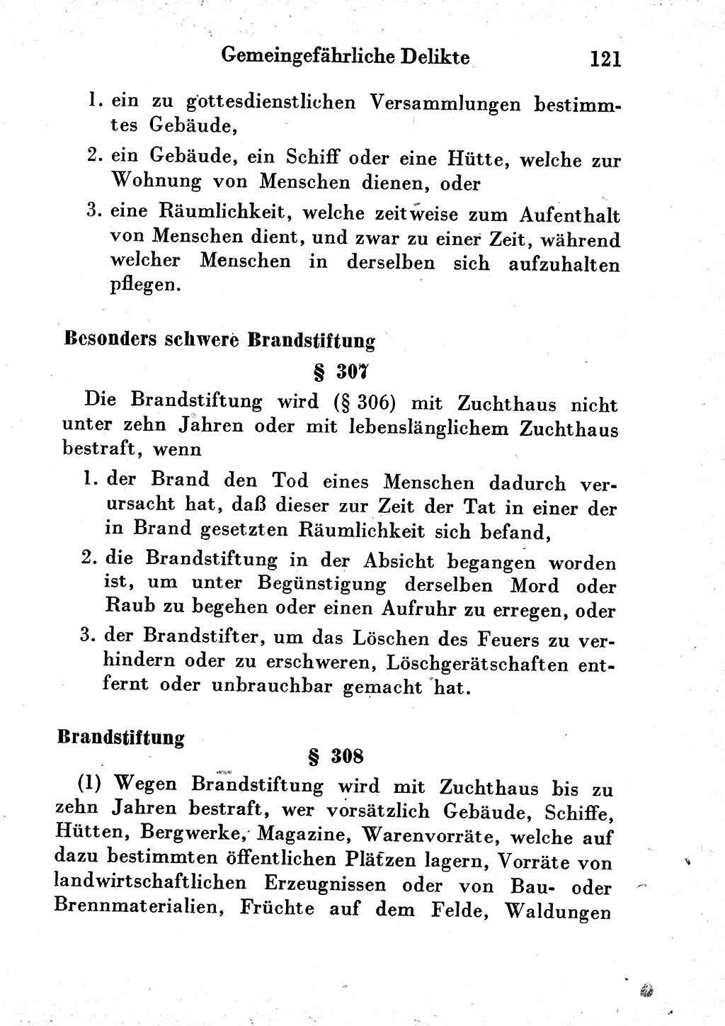 Strafgesetzbuch (StGB) und andere Strafgesetze [Deutsche Demokratische Republik (DDR)] 1954, Seite 121 (StGB Strafges. DDR 1954, S. 121)