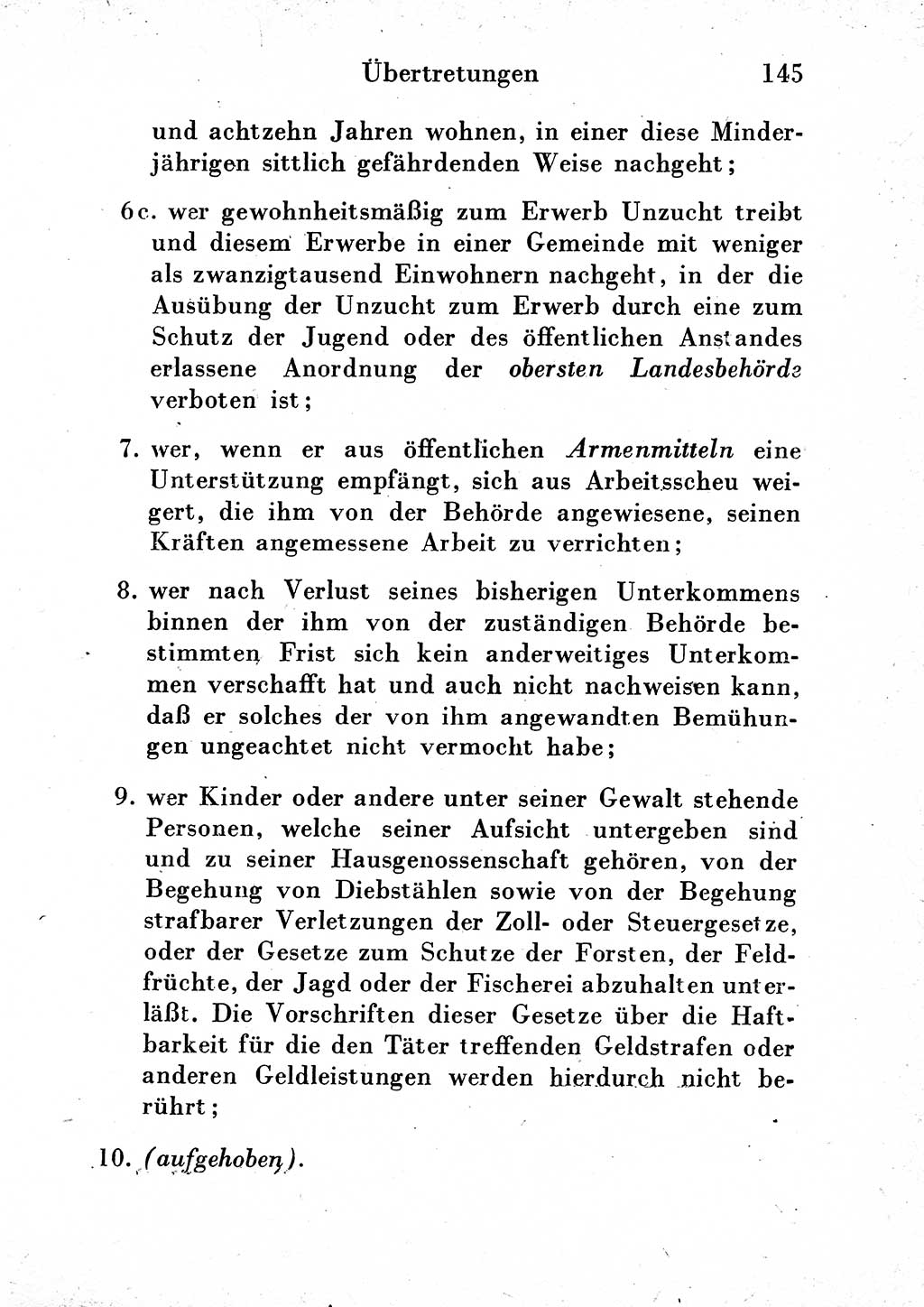 Strafgesetzbuch (StGB) und andere Strafgesetze [Deutsche Demokratische Republik (DDR)] 1954, Seite 145 (StGB Strafges. DDR 1954, S. 145)