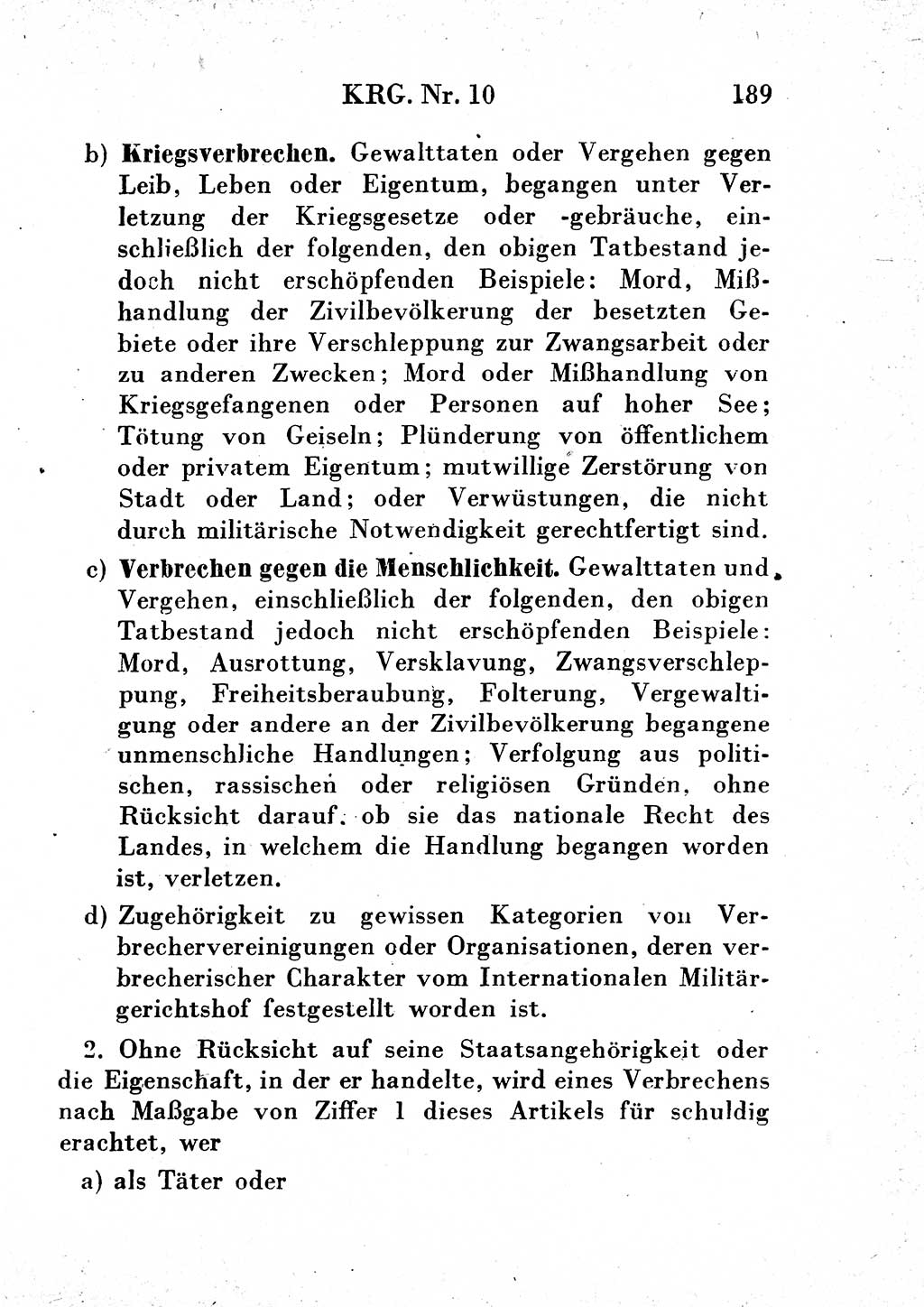 Strafgesetzbuch (StGB) und andere Strafgesetze [Deutsche Demokratische Republik (DDR)] 1954, Seite 189 (StGB Strafges. DDR 1954, S. 189)