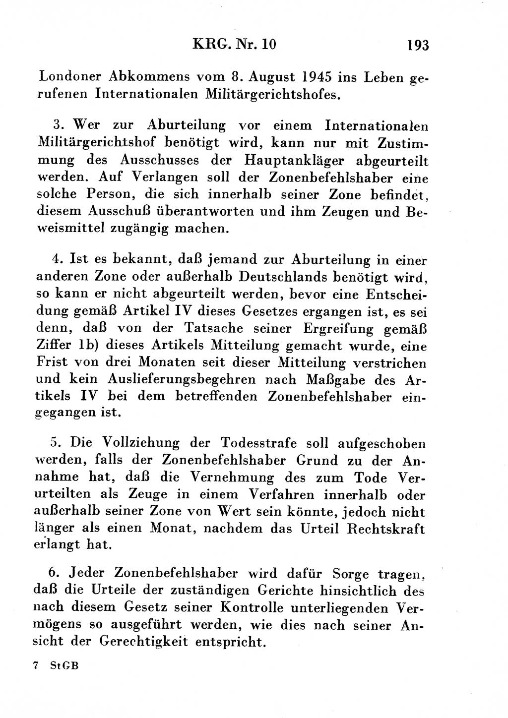 Strafgesetzbuch (StGB) und andere Strafgesetze [Deutsche Demokratische Republik (DDR)] 1954, Seite 193 (StGB Strafges. DDR 1954, S. 193)