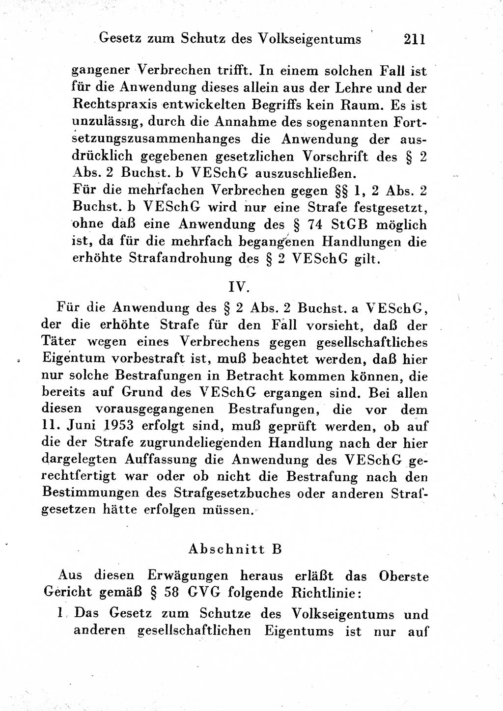 Strafgesetzbuch (StGB) und andere Strafgesetze [Deutsche Demokratische Republik (DDR)] 1954, Seite 211 (StGB Strafges. DDR 1954, S. 211)