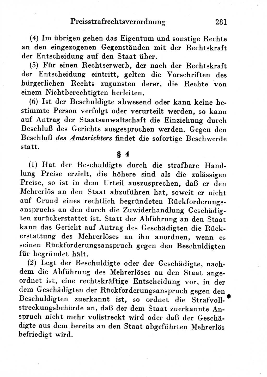 Strafgesetzbuch (StGB) und andere Strafgesetze [Deutsche Demokratische Republik (DDR)] 1954, Seite 281 (StGB Strafges. DDR 1954, S. 281)