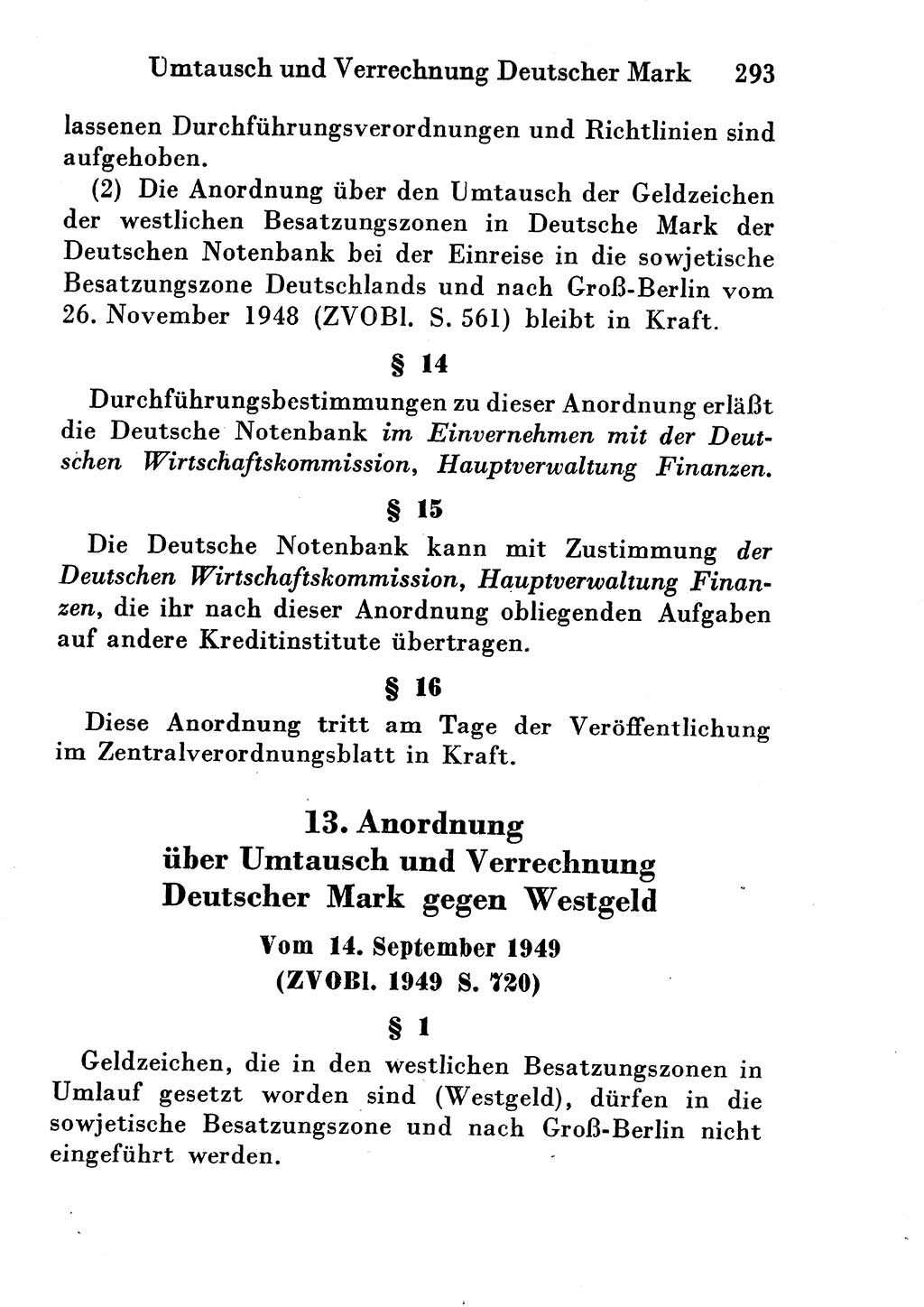 Strafgesetzbuch (StGB) und andere Strafgesetze [Deutsche Demokratische Republik (DDR)] 1954, Seite 293 (StGB Strafges. DDR 1954, S. 293)