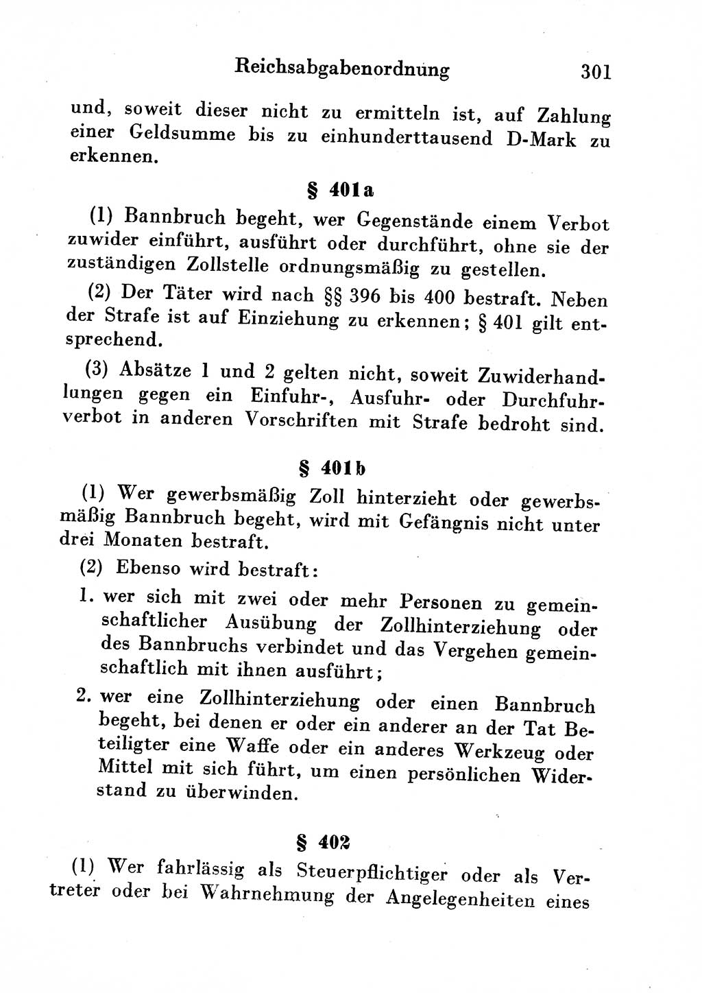 Strafgesetzbuch (StGB) und andere Strafgesetze [Deutsche Demokratische Republik (DDR)] 1954, Seite 301 (StGB Strafges. DDR 1954, S. 301)