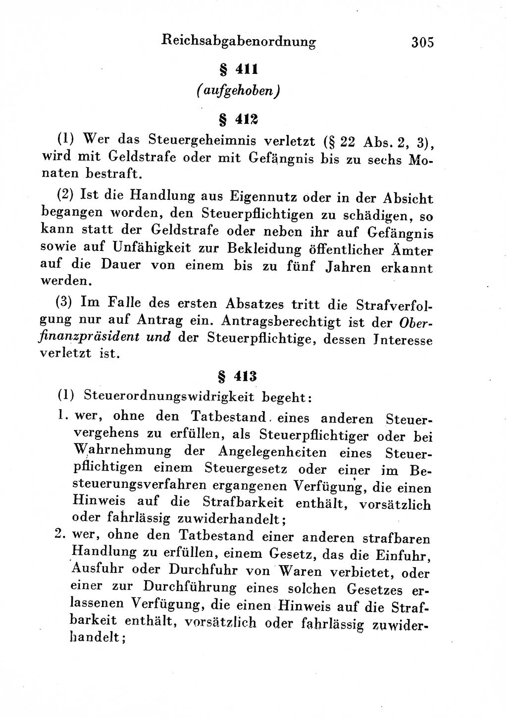 Strafgesetzbuch (StGB) und andere Strafgesetze [Deutsche Demokratische Republik (DDR)] 1954, Seite 305 (StGB Strafges. DDR 1954, S. 305)