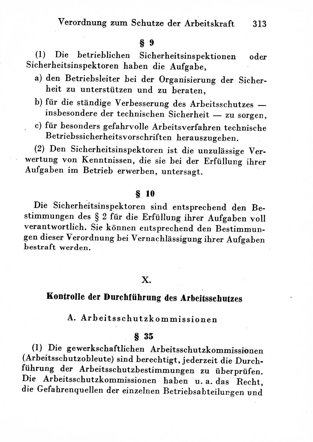 Strafgesetzbuch (StGB) und andere Strafgesetze [Deutsche Demokratische Republik (DDR)] 1954, Seite 313 (StGB Strafges. DDR 1954, S. 313)