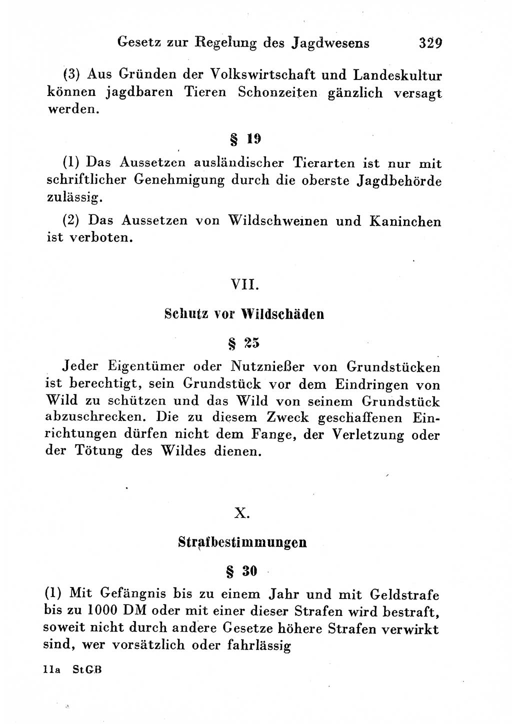 Strafgesetzbuch (StGB) und andere Strafgesetze [Deutsche Demokratische Republik (DDR)] 1954, Seite 329 (StGB Strafges. DDR 1954, S. 329)